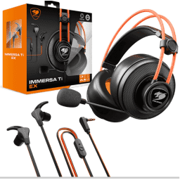 Auricular cougar 2 en 1 Immersa Ti Ex + Havoc