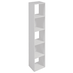 Estantera Morris 5 Nichos - Blanco