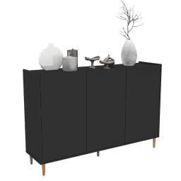 Aparador Argos Negro