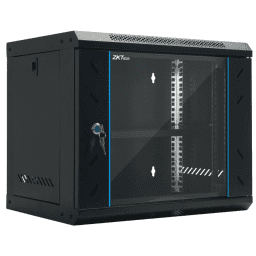 Rack 4u Zkteco Acero Wall Puerta De Vidrio 5404a