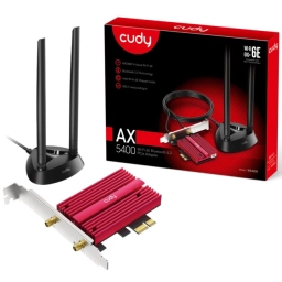 Adaptador Cudy PCI-E Wifi 6e & Bluetooth 5.3