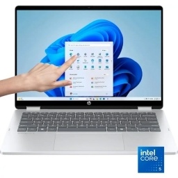 Notebook Convertible HP Core 5 120U 5.0Ghz, 8GB, 512GB SSD, 14" FHD+ Touch