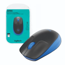 Mouse Logitech M190 inalmbrico azul