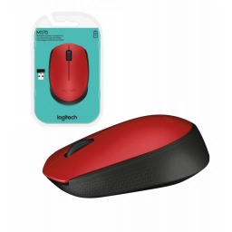 Mouse Logitech M170 inalmbrico rojo