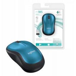 Mouse Logitech M185 inalmbrico azul