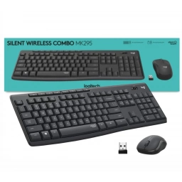 Combo Logitech MK295 teclado y mouse inalmbricos