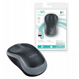 Mouse Logitech M185 inalmbrico negro