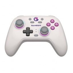 Joystick GameSir T4 Nova HD Rumble blanco Bluetooth