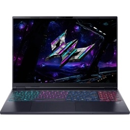 Notebook Gamer Acer Core Ultra 9 5.4Ghz, 32GB, 1TB SSD, 16" WQXGA 240Hz, RTX 5070Ti 12GB