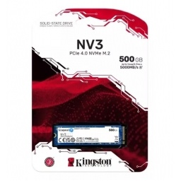 Disco SSD NV3 Kingston 500GB NVMe M.2 2280 PCIe Gen4x4