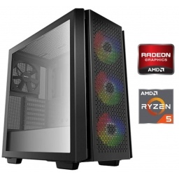 Equipo Gamer Ryzen 5 5600GT, 16GB, SSD 480GB, Gr�ficos Radeon
