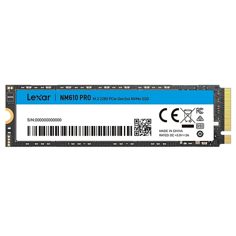 Disco SSD Lexar NQ100 2TB M.2 2280 NVMe PCIe Gen3x4